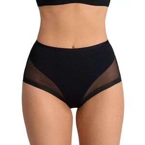 Leonisa Women's Truly‎ Undetectable Comfy Shaper Panty 012657 Black Size XXL